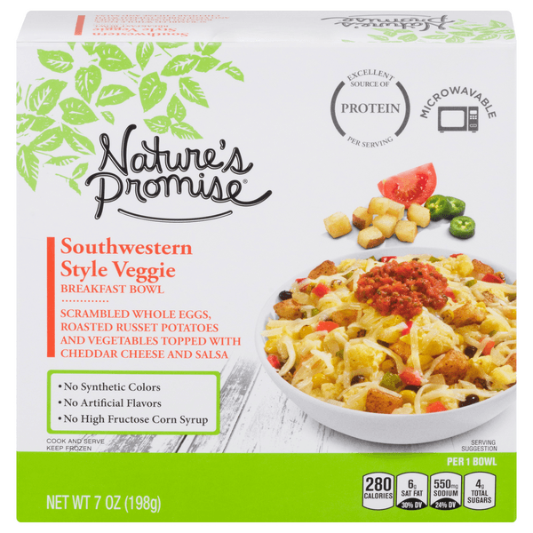 Nature'S Promise Breakfast Bowl Southwestern Style Veggies