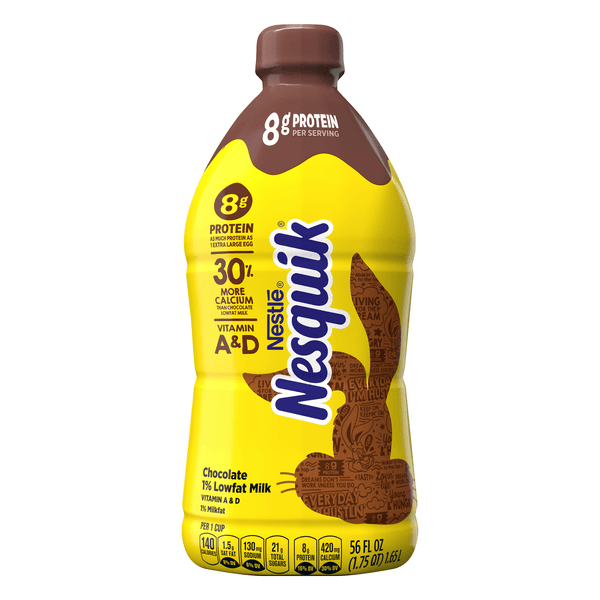 Nestle Nesquik Chocolate Milk 1% Lowfat
