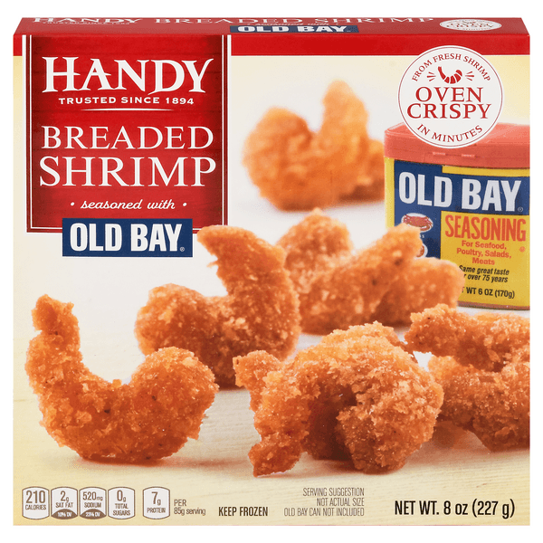 Handy Breaded Shrimp Seasoned With Old Bay