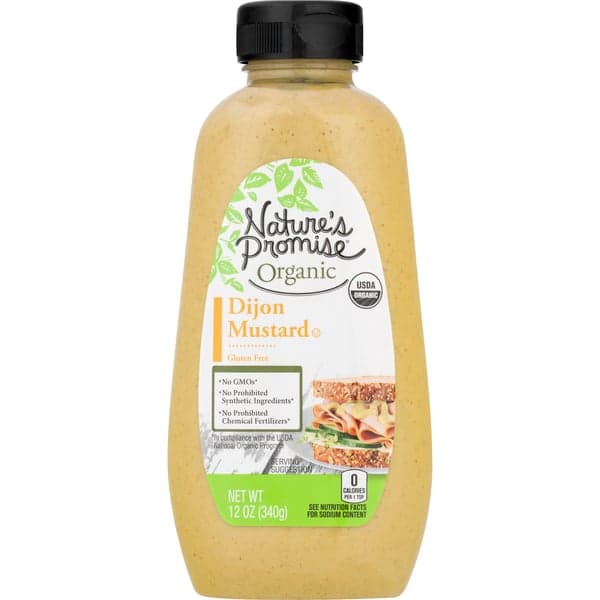 Nature'S Promise Organic Dijon Mustard Gluten Free