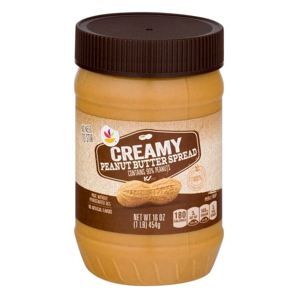 Stop & Shop Peanut Butter Spread Creamy Natural