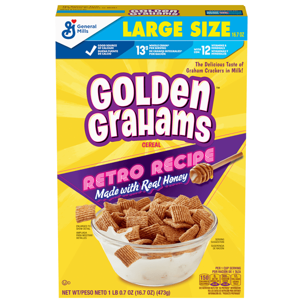 Golden Grahams Cereal Large Size