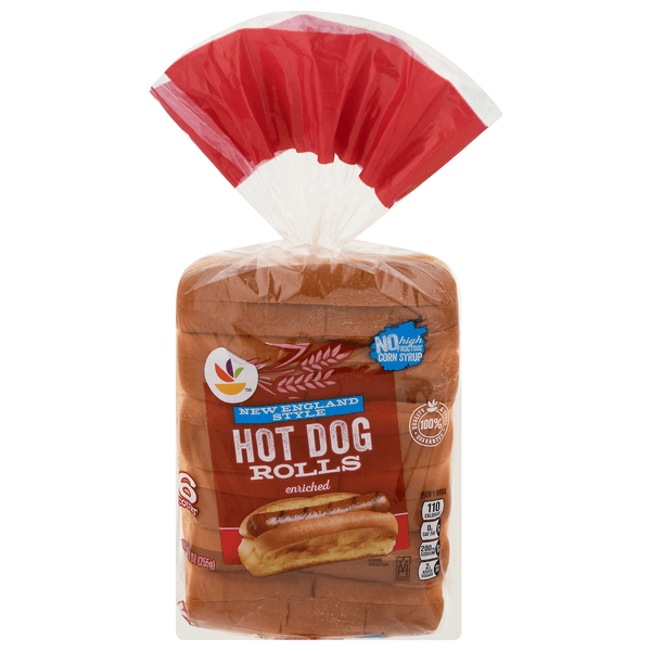 Stop & Shop New England Style Enriched Hot Dog Rolls