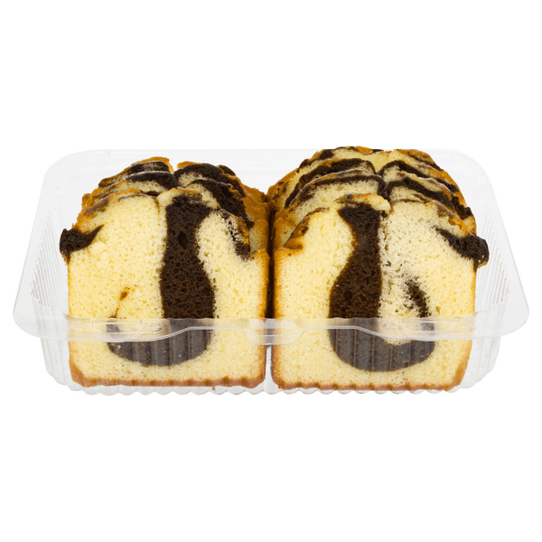 Our Brand Bakery Marble Pound Cake Sliced