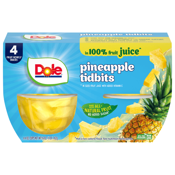 Is it Xanthan Gum Free? Dole Pineapple Tidbits In 100% Pineapple Juice Cups