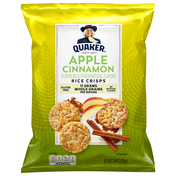 Is it Vegan? Quaker Gluten-free Apple Cinnamon Rice Cakes
