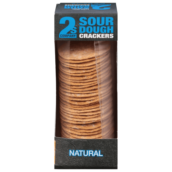2S Company Sour Dough Crackers Natural