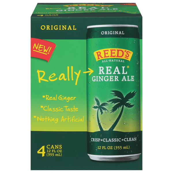 Real Ginger Ale Slim Can