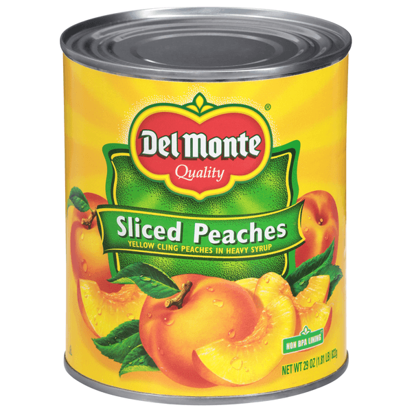 Del Monte Peaches Sliced In Heavy Syrup