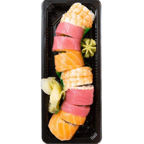 Hissho Sushi Rainbow Roll Raw (Avail. 11Am - 7Pm