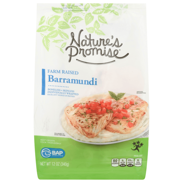 Nature'S Promise Barramundi Portions Farm-Raised