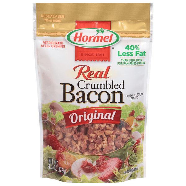 Is it Xanthan Gum Free? Hormel Real Crumbled Bacon Original