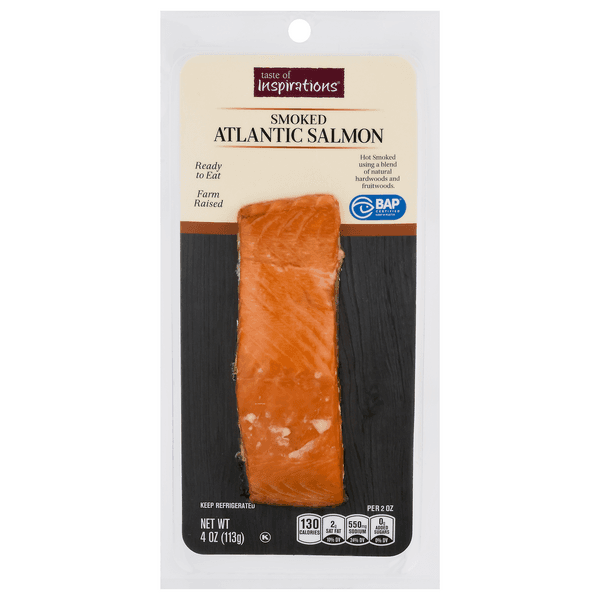 Taste Of Inspirations Farm Raised Smoked Atlantic Salmon