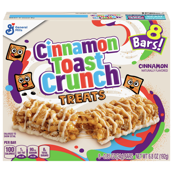 Cinnamon Toast Crunch Treats Bar Cinnamon