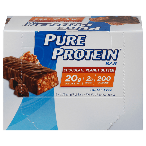 Pure Protein Bar Chocolate Peanut Butter Gluten Free