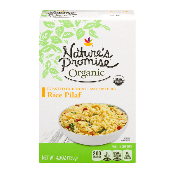 Nature'S Promise Organic Rice Pilaf Roasted Chicken Flavor & Herb