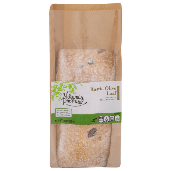 Nature'S Promise Artisan Bread Rustic Olive Loaf