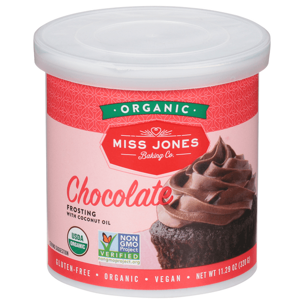 Miss Jones Baking Co Organic Frosting Chocolate