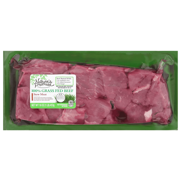 Nature'S Promise 100% Grass-Fed Beef Stew Meat