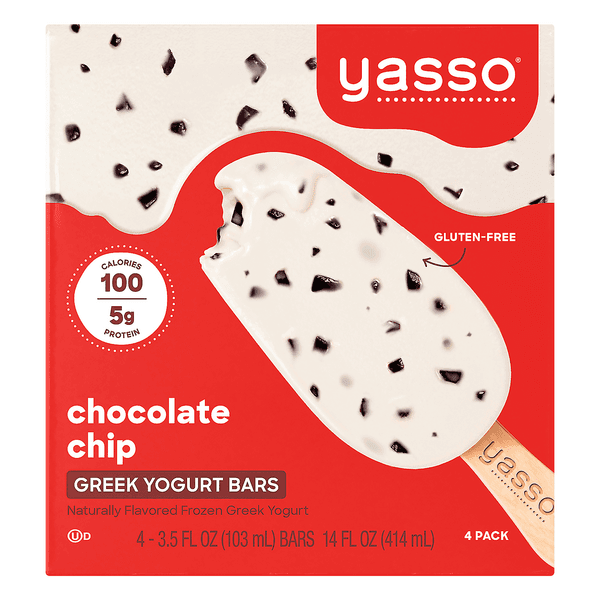 Yasso  Greek Yogurt Bars Chocolate Chip Gluten Free