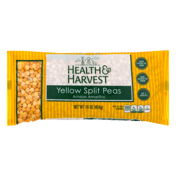 Health & Harvest Yellow Split Peas