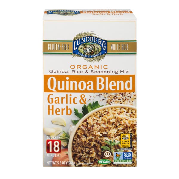 Lundberg Family Farms Quinoa Blend Garlic & Herb Organic