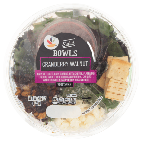 Our Brand Salad Bowl Cranberry Walnut