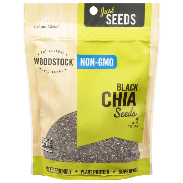 Woodstock Just Seeds Chia Seeds Black