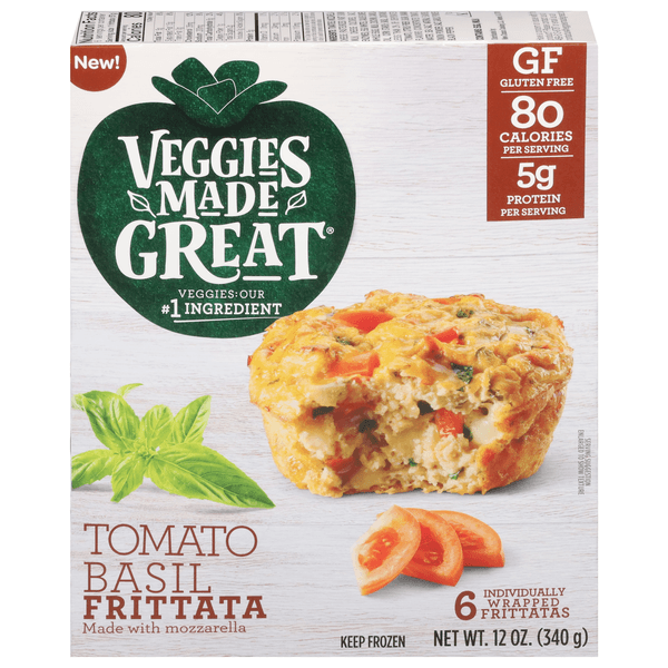 Veggies Made Great Tomato Basil Frittata