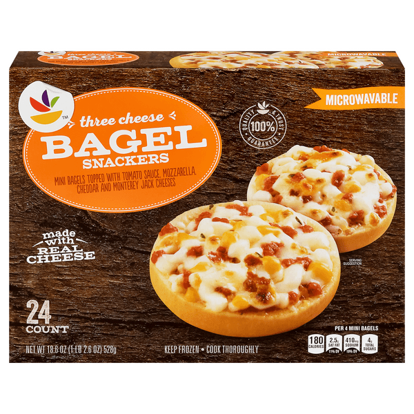 Stop & Shop Bagel Bites Pizza Snacks Three Cheese