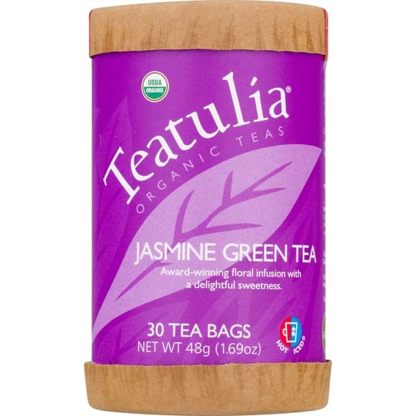 Teatulia Hot Iced Green Tea Jasmine Organic
