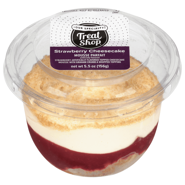 Our Specialty, Treat Shop - Mousse Parfait, Strawberry Cheesecake