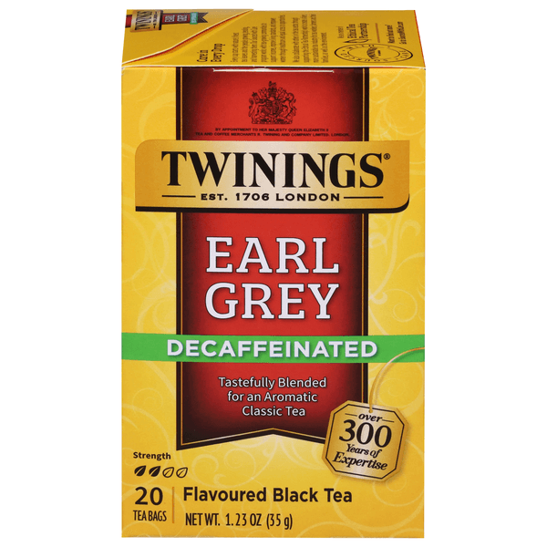 Twinings Of London Black Tea Earl Grey Decaffeinated