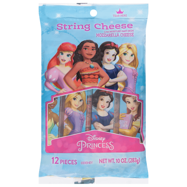 Disney Princess Mozzarella String Cheese