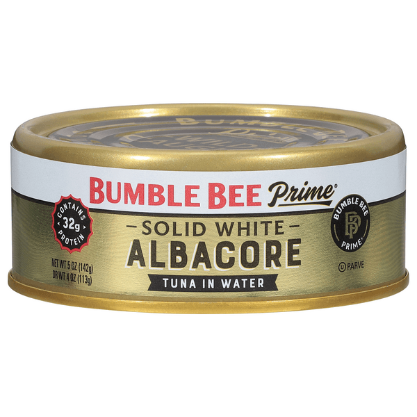 Bumble Bee Prime Fillet Tuna Albacore Solid White In Water