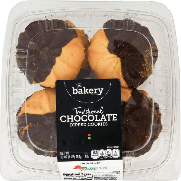 Stop & Shop The Bakery Traditional Dipped Chocolate Cookies