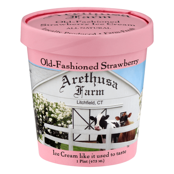 Arethusa Farm Ice Cream Old-Fashioned Strawberry