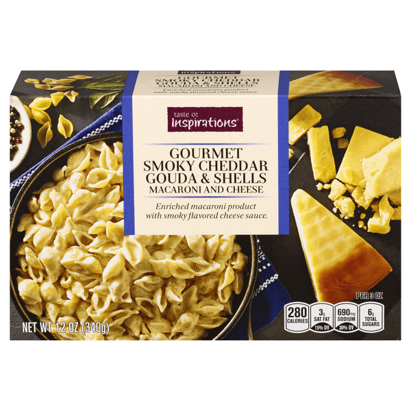 Taste Of Inspirations Macaroni & Cheese Smoky Gouda Cheddar & Shells