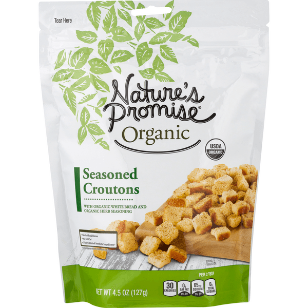 Nature'S Promise Organic Croutons Seasoned