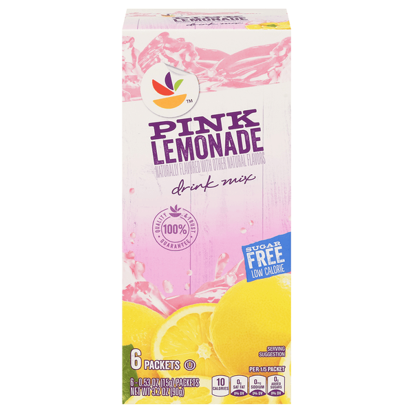 Stop & Shop Pink Lemonade Sugar Free