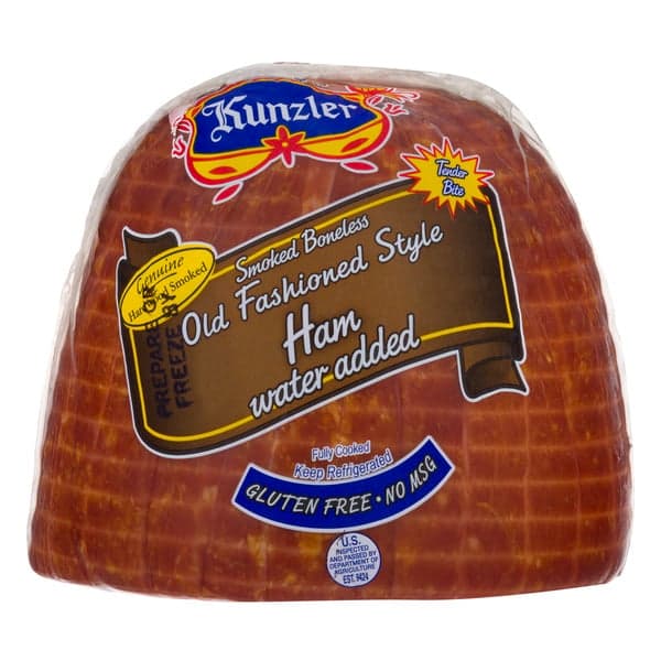Kunzler Smoked Boneless Ham Half