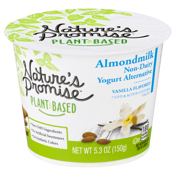 Nature'S Promise Plant-Based Almondmilk Non-Dairy Yogurt Vanilla