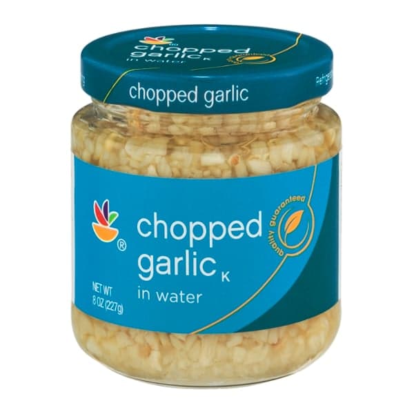 Stop & Shop Garlic Chopped In Water