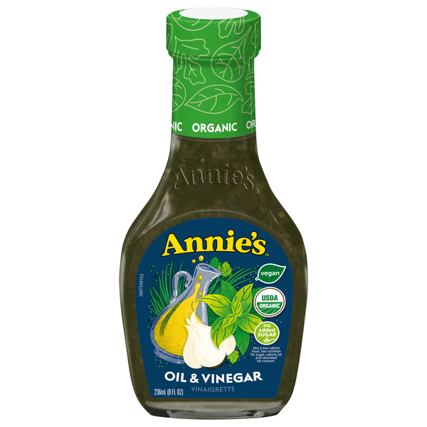 Annie'S Oil & Vinegar Vinaigrette Dressing Organic