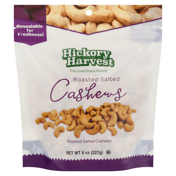 Hickory Harvest Cashews Roasted Salted