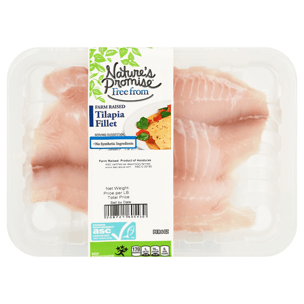 Nature'S Promise Farm Raised Tilapia Fillets Fresh