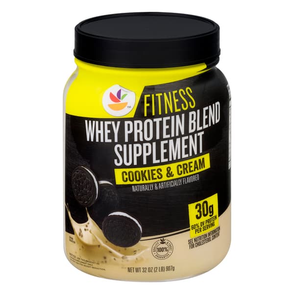 Our Brand Fitness Whey Protein Blend Supplement Cookies & Cream