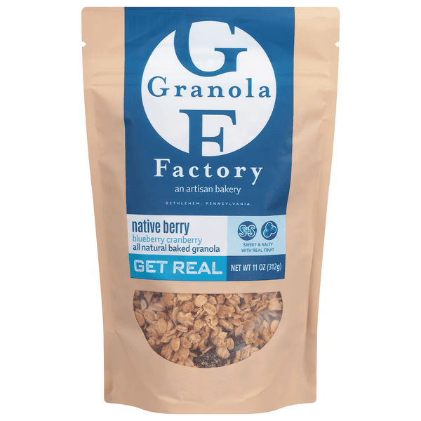 Granola Factory Baked Granola Native Berry Blueberry Cranberry