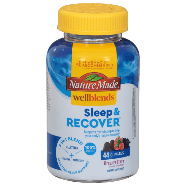 Nature Made Wellblends Sleep & Recover Gummies Dreamy Berry
