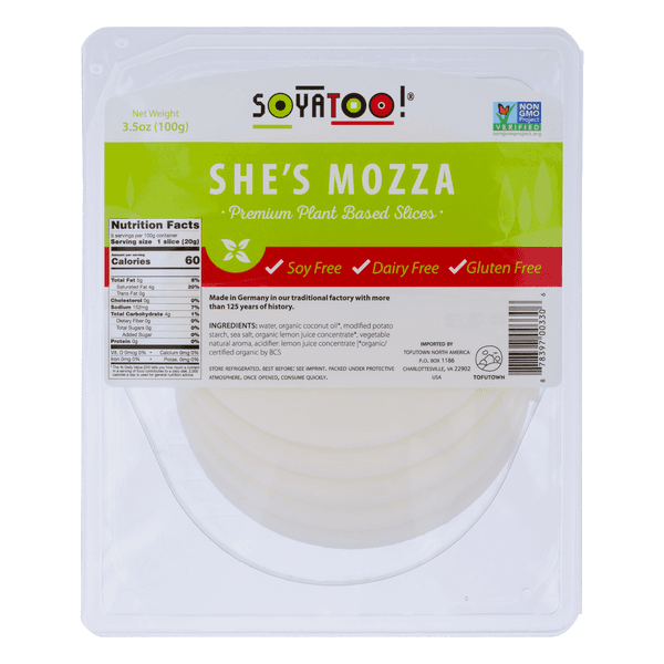 Soyatoo! She'S Mozza Plant Based